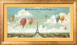 Ballooning Over Paris Prints by Isiah and Benjamin Lane