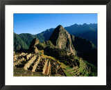 Inca City of Machu Picchu, Machu Picchu, Cuzco, Peru Affiches par Mark Daffey