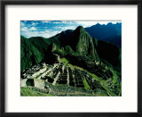 The Ancient Inca City of Machu Picchu, Machu Picchu, Cuzco, Peru Posters par Richard I'Anson