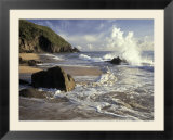 Atlantic Beach of St. Kitts, Caribbean Art par Robin Hill