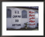 Graffiti on a wall in Tehran Posters by Steve Raymer