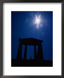 Isis Temple and sunburst Print by Winfield Parks
