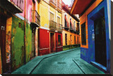 Granada, Spain Stretched Canvas Print by Ynon Mabet