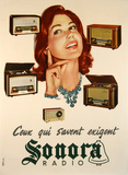 Ceux Qui Savent Exigent Sonora Prints by Haeck 