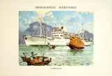 Mess Maritimes - Cambodge Collectable Print by Albert Brenet