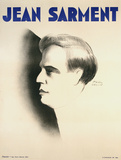 Jean Sarment Collectable Print by Paul Colin