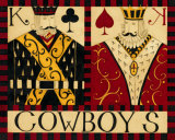 Cowboys Prints by Dan Dipaolo