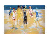 The Swimmers Poster von Marie Versailles
