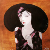 Little Geisha Print by June Leeloo
