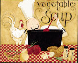 Vegetable Soup Affiches par Dan Dipaolo
