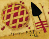 Mom's Kitchen Table Póster por Dan Dipaolo