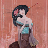 Hatsaharu Poster by June Leeloo