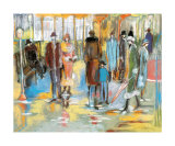 Rain over the City Kunstdrucke von Marie Versailles