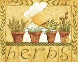 Herbs Poster by Dan Dipaolo