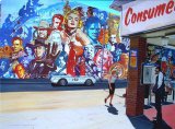 Movie Star Mural Affiches par Alain Bertrand