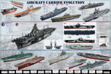 Aircraft Carrier Evolution Posters