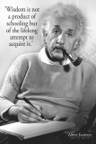 The Wisdom of Albert Einstein Quotes, Poster