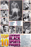 Legendary Black Sports Figures Posters