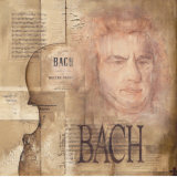 Tribute to Bach Poster van Marie Louise Oudkerk