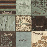 Love Nine Patch Posters by Debbie DeWitt