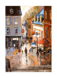 The Petit-Champlain Quarter Posters par Ginette Racette