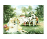 Coach Ride Posters by Lise Auger