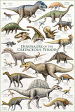 Dinosaurs - Cretaceous Period Kunstdrucke