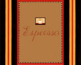 Espresso in Beige Posters by Dan Dipaolo