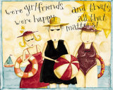 Girl Friends Plakat af Dan Dipaolo