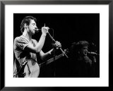 Shane Macgowan Irish Pop Singer the Pogues on Stage, 1988 プリント