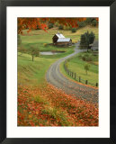 Sleepy Hollow farm, Woodstock, VT Kunstdrucke von Charles Benes