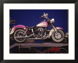 Harley Motorcycle Hybrid Poster di Stewart Cohen Harley Motorcycle Hybrid Poster di Stewart Cohen