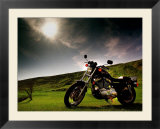 Harley Davidson Motorbike Sitting in Field, June 1998 Poster Harley Davidson Motorbike Sitting in Field, June 1998 Poster
