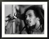 Bob Marley Jamaican Reggae Singer/Writer Talking Duing an Interview for the Daily Mirror Affiches