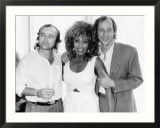 Phil Collins with Tina Turner Mark Knopfler after an All Star Lunch with Princess Michael of Kent Stampe Phil Collins with Tina Turner Mark Knopfler after an All Star Lunch with Princess Michael of Kent Stampe