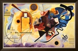 Yellow, Red and Blue, c.1925 Posters by Wassily Kandinsky