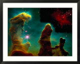 Eagle Nebula, Taken from Hubble Telescope Láminas por Arnie Rosner