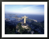 Christ the Redeemer, Rio de Janeiro, Brazil Art par Frank Chmura