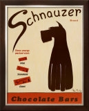 Schnauzer Bars Art by Ken Bailey