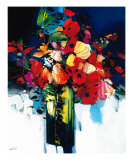 Bouquet Chantant Giclee Print by Max Laigneau