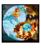 You Are Fire I Am The Ocean Photographic Print by olie cannoli griffard