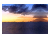 Cloudburst Blue Photographic Print by Florene Welebny