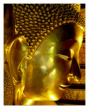 Reclining Buddha Head, Bangkok, Thailand Photographic Print by Kim Digiulio