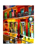 Outside Pat O Briens Bar Giclee Print by Diane Millsap
