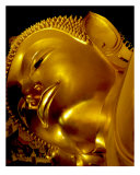 Head of Reclining Buddha, Bangkok, Thailand Photographic Print by Kim Digiulio