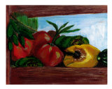 Peppers Giclee Print by Laurie Leiker