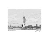 Spinnaker Tower Photographic Print by James Lyons