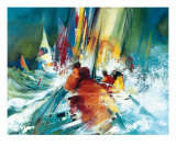Peche En Haute Mer Wydruk giclee autor Max Laigneau