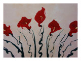 Abstract Callas2 Lámina giclée por Dobromira Dobreva Abstract Callas2 Lámina giclée por Dobromira Dobreva