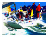 Running Downwind reproduction procédé giclée par Tom Sachse